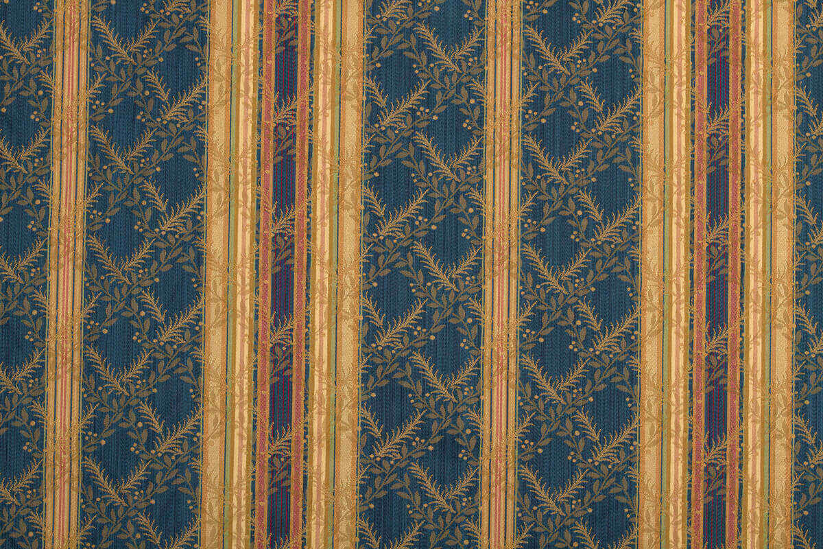 Stripes, sheers and medallion style