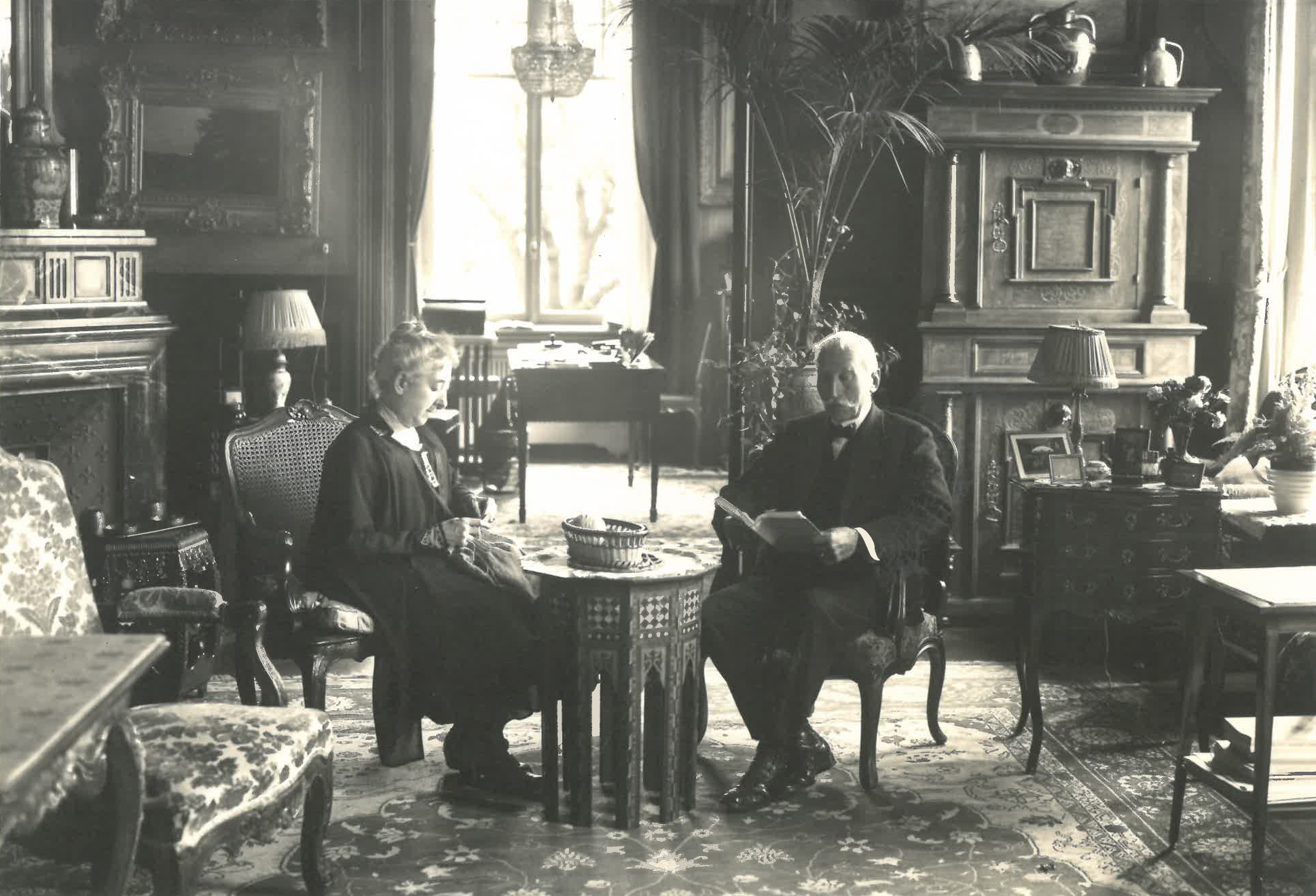 Jules Scheurer et Marie-Anne Dollfus ’s golden wedding